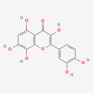 Gossypetin chemical structure (CAS 489-35-0)
