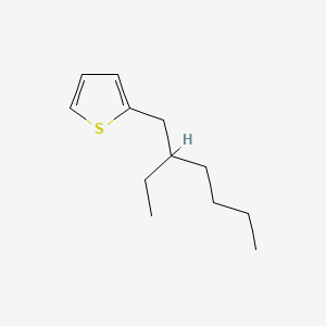 2-(2-Ethylhexyl)thiophene chemical structure (CAS 4891-44-5)