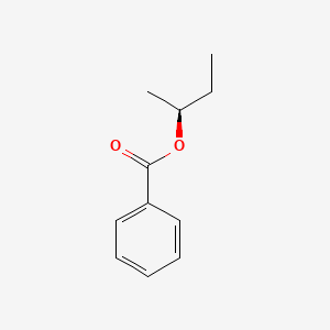 (S)-sec-Butyl benzoate chemical structure (CAS 4909-81-3)