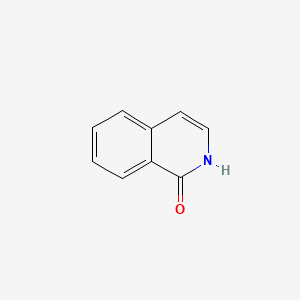 1-Hydroxyisoquinoline chemical structure (CAS 491-30-5)