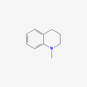 1-Methyl-1,2,3,4-tetrahydroquinoline chemical structure (CAS 491-34-9)