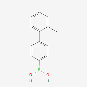 (2'-Methyl-[1,1'-biphenyl]-4-yl)boronic acid chemical structure (CAS 491595-36-9)