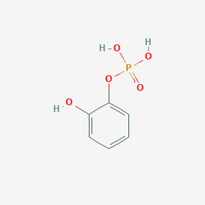 2-Hydroxyphenyl dihydrogen phosphate chemical structure (CAS 4918-98-3)