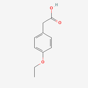 4-Ethoxyphenylacetic Acid chemical structure (CAS 4919-33-9)