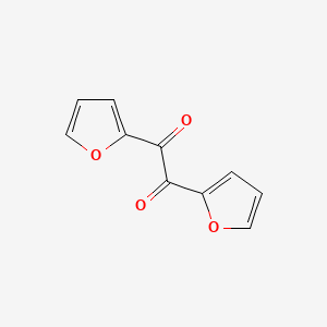1,2-Di(furan-2-yl)ethane-1,2-dione chemical structure (CAS 492-94-4)