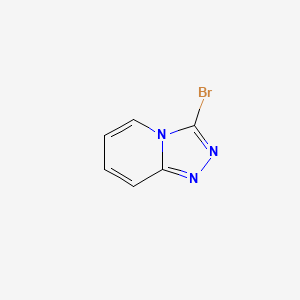 3-Bromo[1,2,4]triazolo[4,3-a]pyridine chemical structure (CAS 4922-68-3)