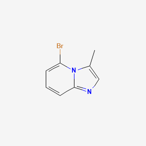 5-Bromo-3-methylimidazo[1,2-a]pyridine chemical structure (CAS 4926-54-9)