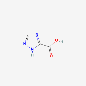 1,2,4-Triazole-3-carboxylic acid chemical structure (CAS 4928-87-4)