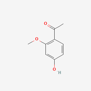 1-(4-Hydroxy-2-methoxyphenyl)ethanone chemical structure (CAS 493-33-4)