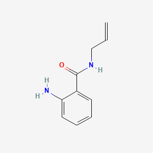 N-Allyl-2-aminobenzamide chemical structure (CAS 4943-82-2)