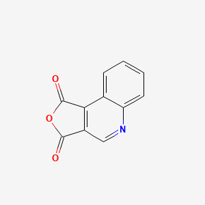 Furo[3,4-c]quinoline-1,3-dione chemical structure (CAS 4945-20-4)