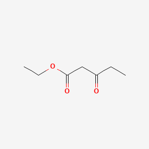 Ethyl 3-oxopentanoate chemical structure (CAS 4949-44-4)