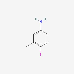 4-Iodo-3-methylaniline chemical structure (CAS 4949-69-3)