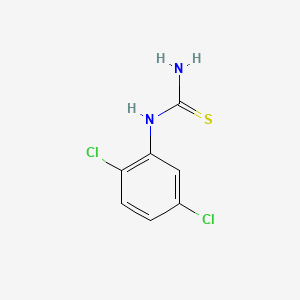 1-(2,5-Dichlorophenyl)thiourea chemical structure (CAS 4949-85-3)