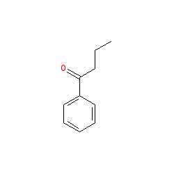 1-Phenylbutan-1-one chemical structure (CAS 495-40-9)