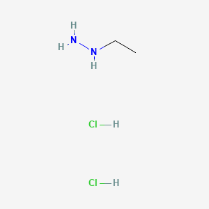 Ethylhydrazine dihydrochloride chemical structure (CAS 49540-34-3)
