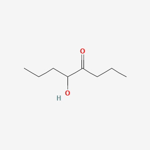 5-Hydroxyoctan-4-one chemical structure (CAS 496-77-5)