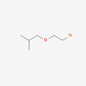 1-(2-Bromoethoxy)-2-methylpropane chemical structure (CAS 4963-16-0)