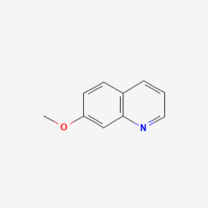 7-Methoxyquinoline chemical structure (CAS 4964-76-5)