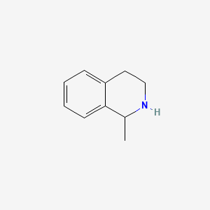 1-Methyl-1,2,3,4-tetrahydroisoquinoline chemical structure (CAS 4965-09-7)