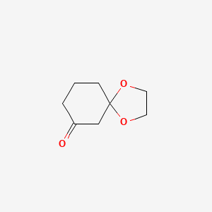 1,4-Dioxaspiro[4.5]decan-7-one chemical structure (CAS 4969-01-1)