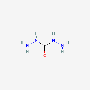 Carbohydrazide chemical structure (CAS 497-18-7)