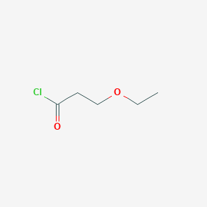 3-EThoxypropanoyl chloride chemical structure (CAS 49775-37-3)