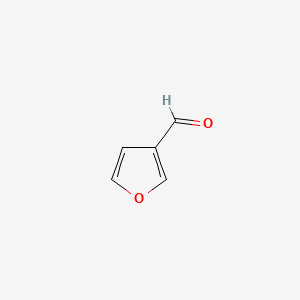 Furan-3-carbaldehyde chemical structure (CAS 498-60-2)