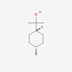 2-(4-Methylcyclohexyl)propan-2-ol chemical structure (CAS 498-81-7)