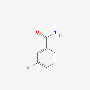 3-Bromo-N-methylbenzamide chemical structure (CAS 49834-22-2)