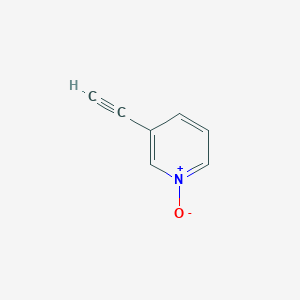3-Ethynylpyridine 1-oxide chemical structure (CAS 49836-11-5)