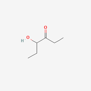 4-Hydroxyhexan-3-one chemical structure (CAS 4984-85-4)