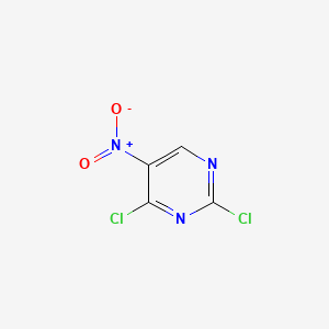 2,4-Dichloro-5-nitropyrimidine chemical structure (CAS 49845-33-2)
