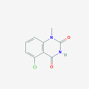 5-Chloro-1-methylquinazoline-2,4(1H,3H)-dione chemical structure (CAS 49845-82-1)