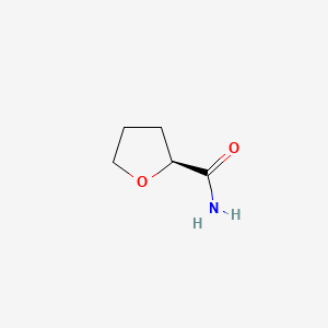 (S)-Tetrahydrofuran-2-carboxamide chemical structure (CAS 498573-81-2)