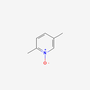 2,5-Dimethylpyridine 1-oxide chemical structure (CAS 4986-05-4)