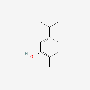 5-Isopropyl-2-methylphenol chemical structure (CAS 499-75-2)