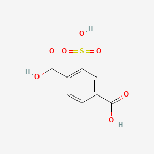 2-Sulfoterephthalic acid chemical structure (CAS 4991-22-4)