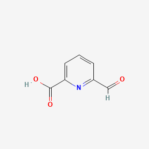 6-Formylpicolinic acid chemical structure (CAS 499214-11-8)