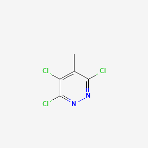 3,4,6-Trichloro-5-methylpyridazine chemical structure (CAS 499235-55-1)