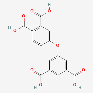 4-(3,5-Dicarboxyphenoxy)phthalic acid chemical structure (CAS 499793-28-1)