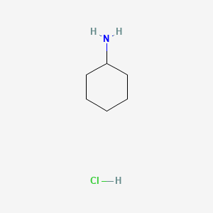 Cyclohexylamine Hydrochloride chemical structure (CAS 4998-76-9)
