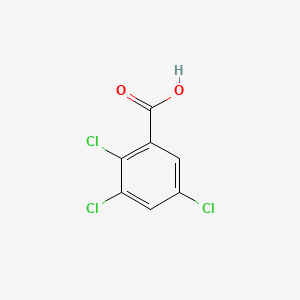 2,3,5-Trichlorobenzoic acid chemical structure (CAS 50-73-7)