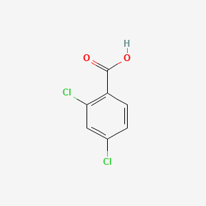 2,4-Dichlorobenzoic acid chemical structure (CAS 50-84-0)