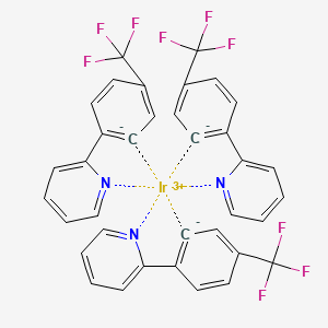Ir(p-CF3-ppy)3 chemical structure (CAS 500295-52-3)