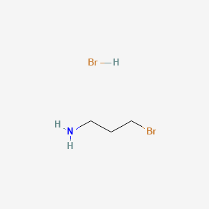 3-Bromopropan-1-amine hydrobromide chemical structure (CAS 5003-71-4)