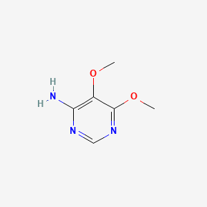 4-Amino-5,6-dimethoxypyrimidine chemical structure (CAS 5018-45-1)