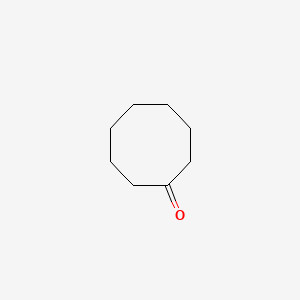 Cyclooctanone chemical structure (CAS 502-49-8)