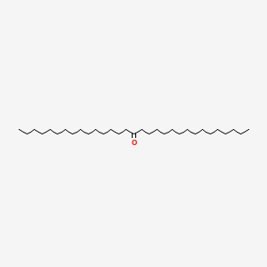 Hentriacontan-16-one chemical structure (CAS 502-73-8)