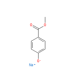 Sodium 4-(methoxycarbonyl)phenolate chemical structure (CAS 5026-62-0)